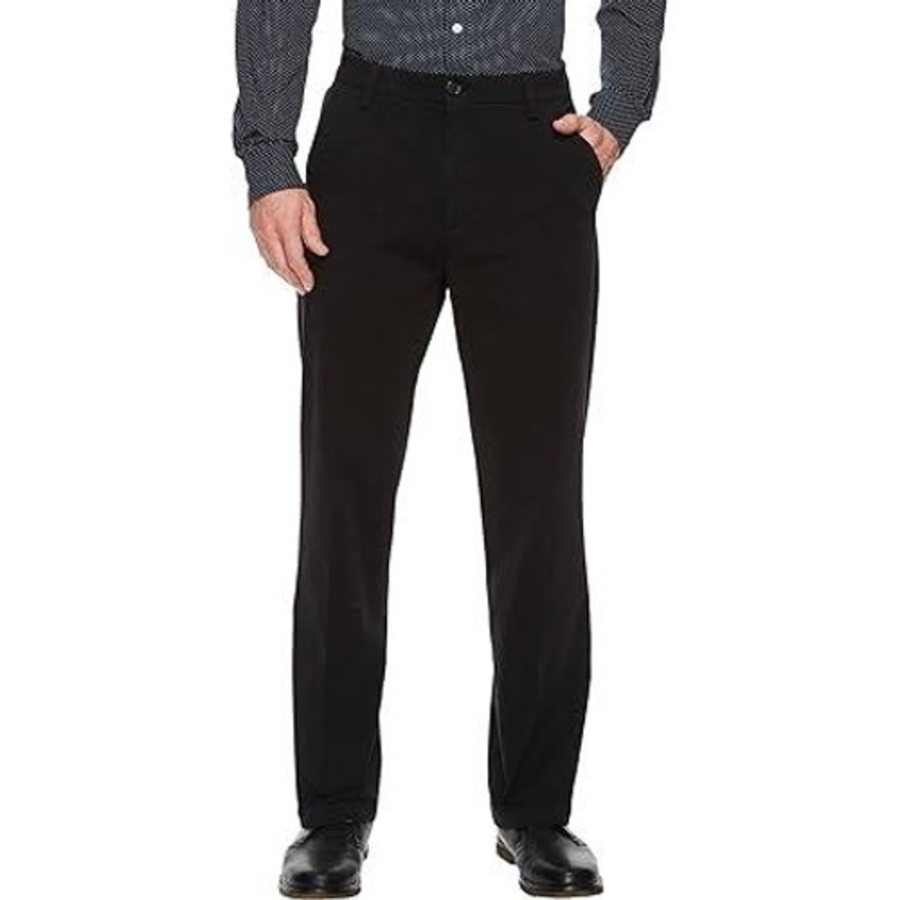 Dockers Workday Khaki 30x32 Men's Classic Fit Smart 360 Flex Chino Pants Black